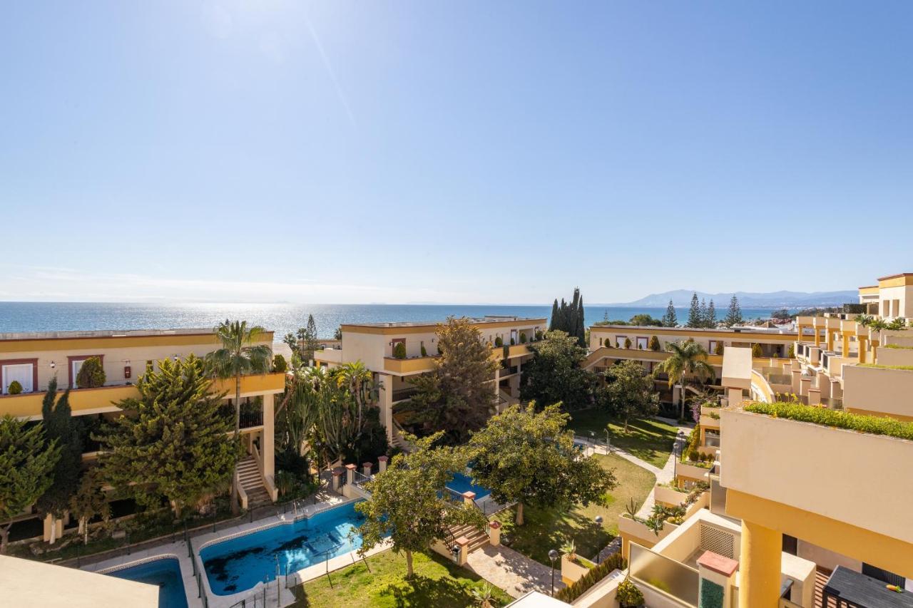 Oleholidays 344 Romana Playa Con Vistas Al Mar Marbella Bagian luar foto